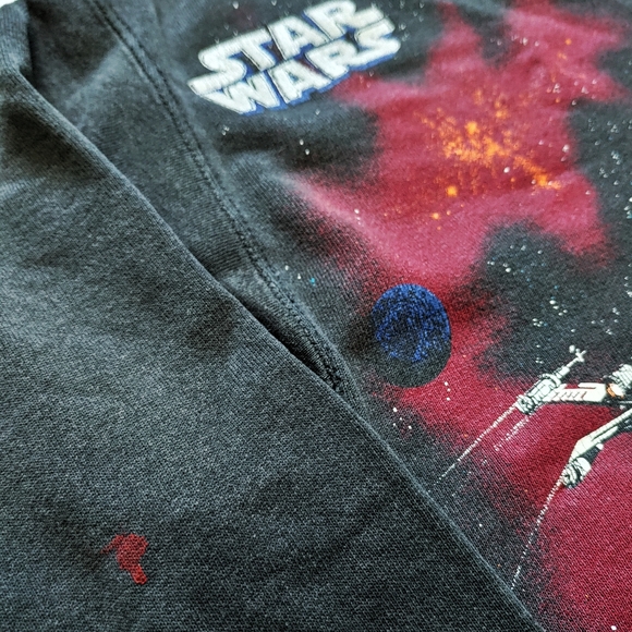 (Seriously Rare) Vintage Star Wars Small Sweatshirt - Picture 2 of 4
